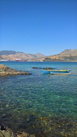 A photo of the sea in Subic, Zambales
